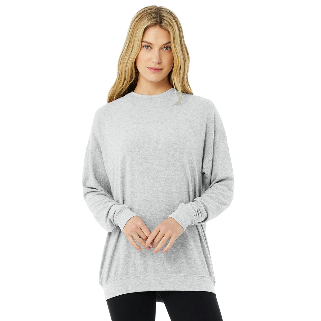 Pullover Alo Yoga Soho Mujer Grises | GSUR47023