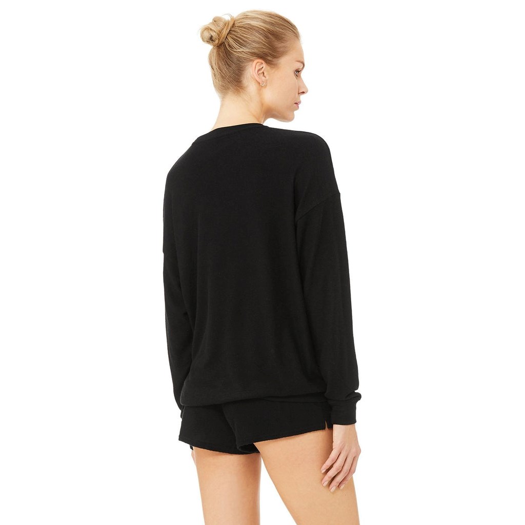 Pullover Alo Yoga Soho Mujer Negros | RTYB07168