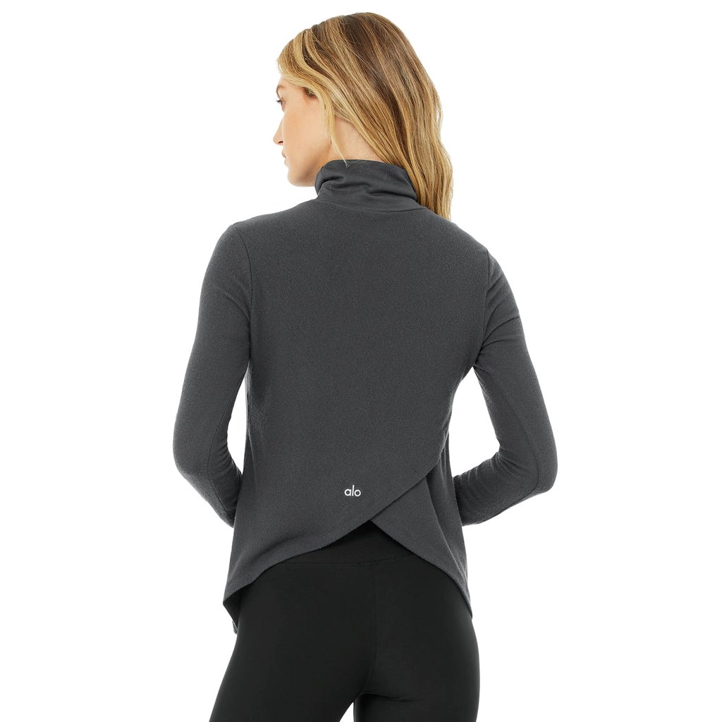 Ropa Alo Yoga Embrace Long Sleeve Mujer Grises | EIAC86245