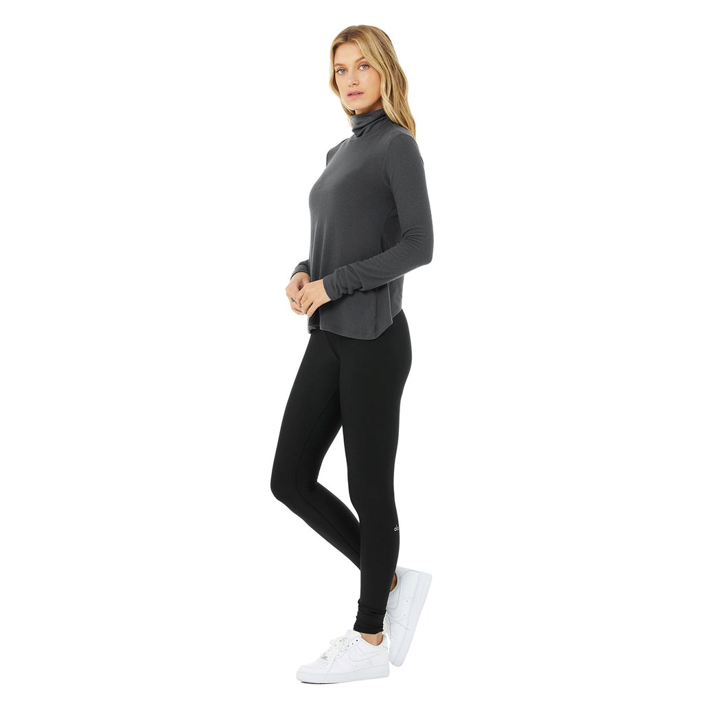Ropa Alo Yoga Embrace Long Sleeve Mujer Grises | EIAC86245
