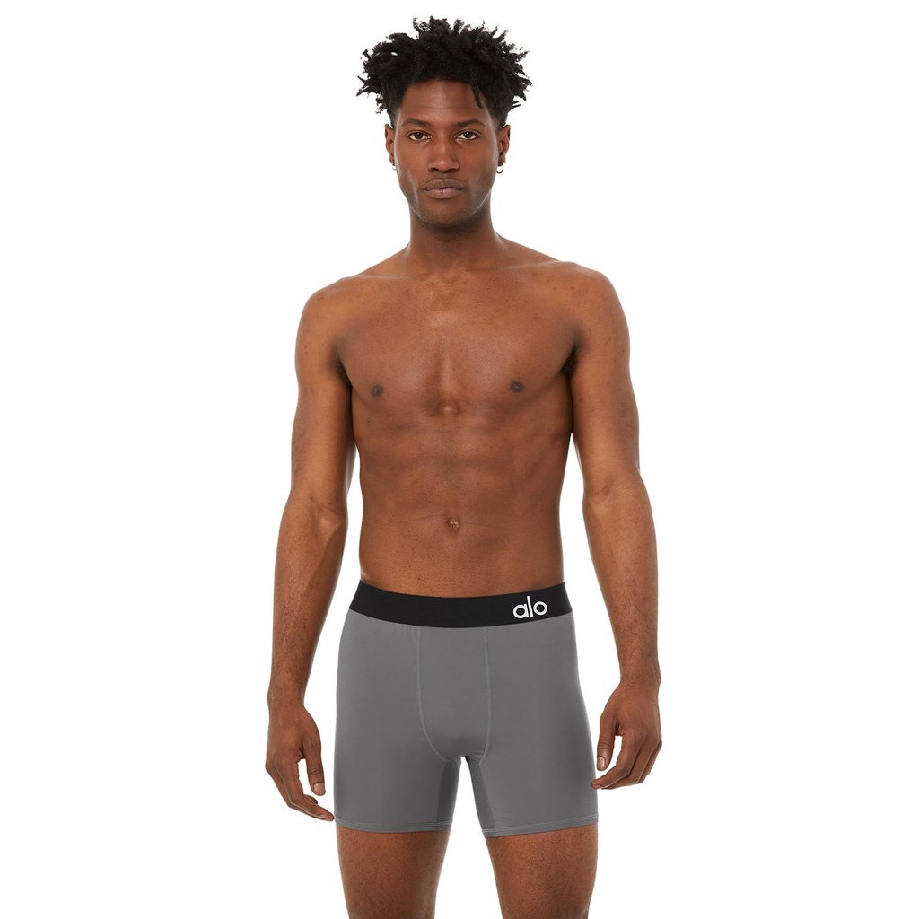Ropa Interior Alo Yoga Hero Underwear Mujer Grises | SQFA65802