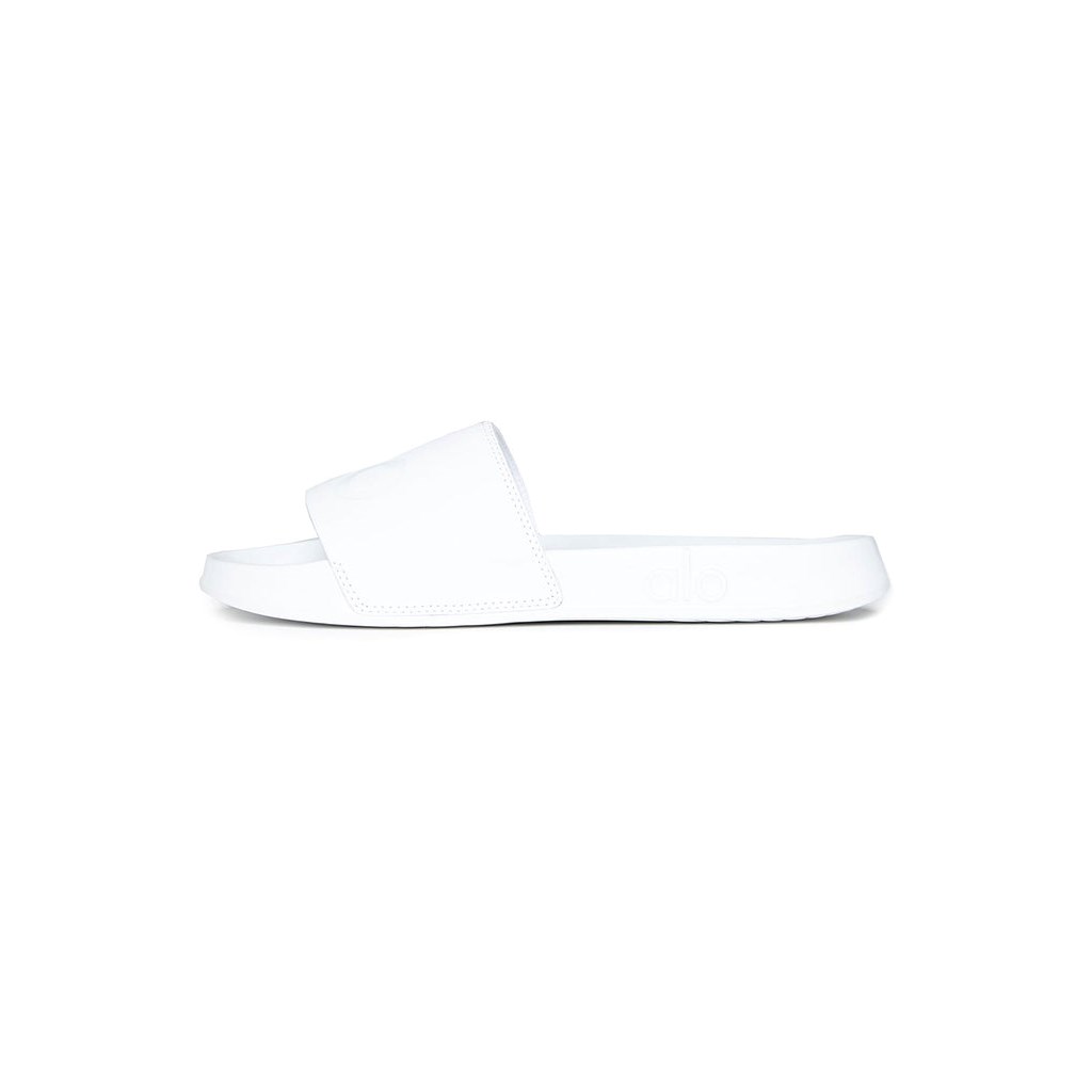 Sandalias de Diapositivas Alo Yoga It Chanclas 2 Mujer Blancos | YCEJ90463