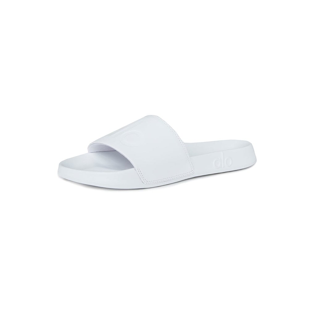 Sandalias de Diapositivas Alo Yoga It Chanclas 2 Mujer Blancos | YCEJ90463