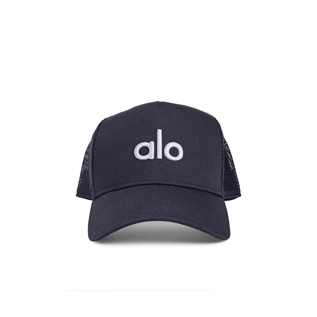 Sombreros Alo Yoga District Trucker Mujer Azules | MUKB12586