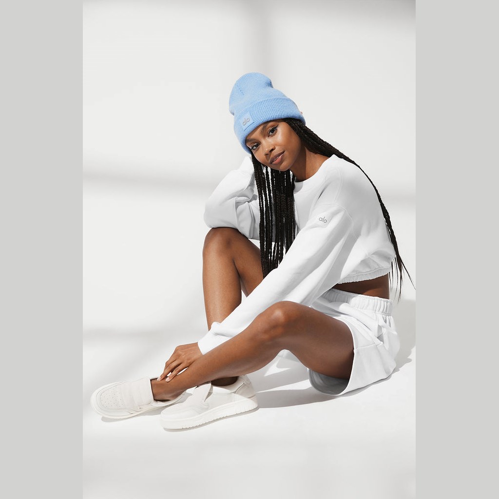 Sombreros Alo Yoga Everyday Beanie Mujer Azules | OEVC96148