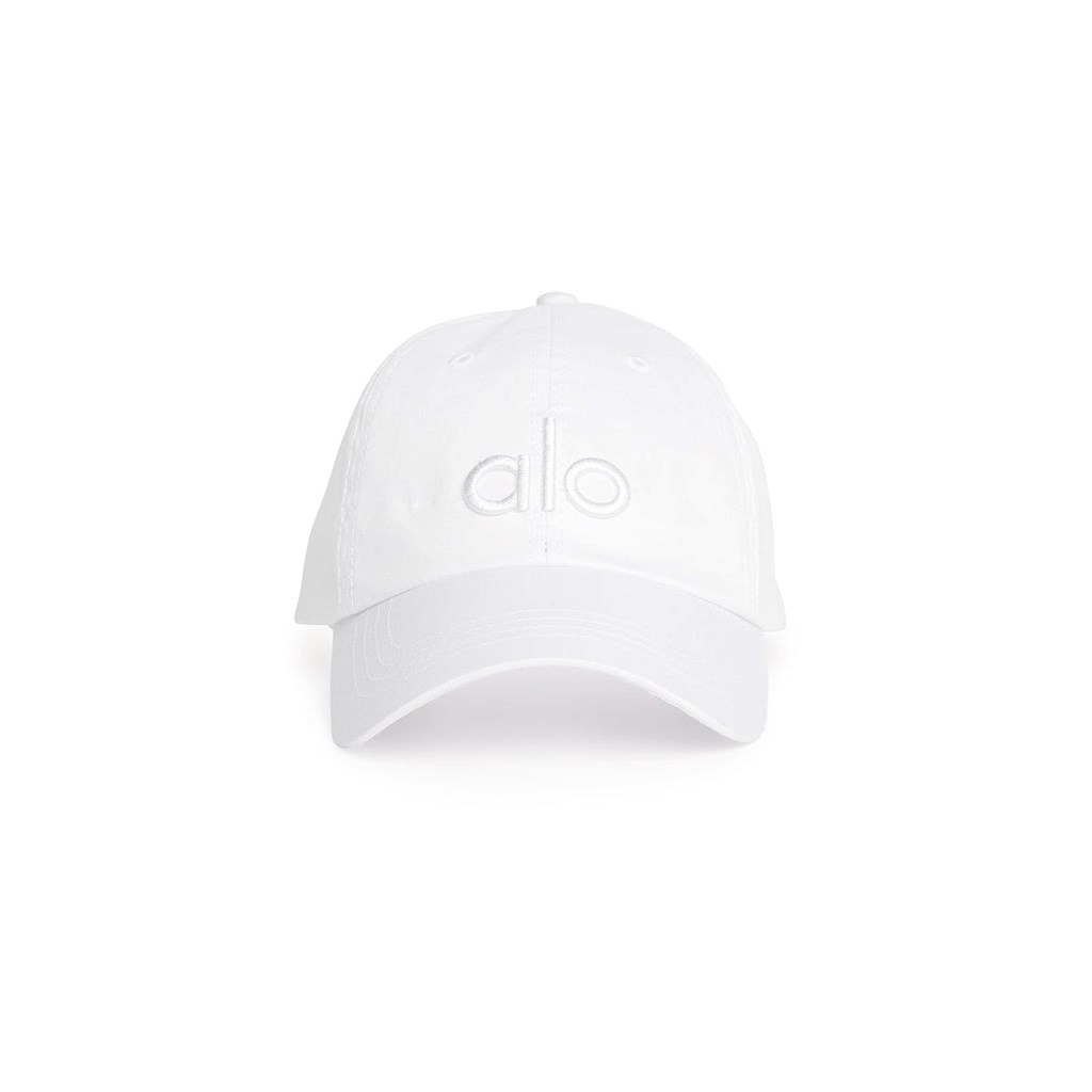 Sombreros Alo Yoga Off-Duty Cap Mujer Blancos | CBGJ47651