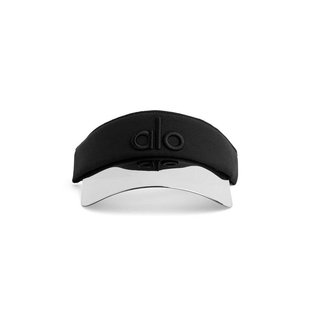 Sombreros Alo Yoga Solar Visor Mujer Negros | TZSN60917