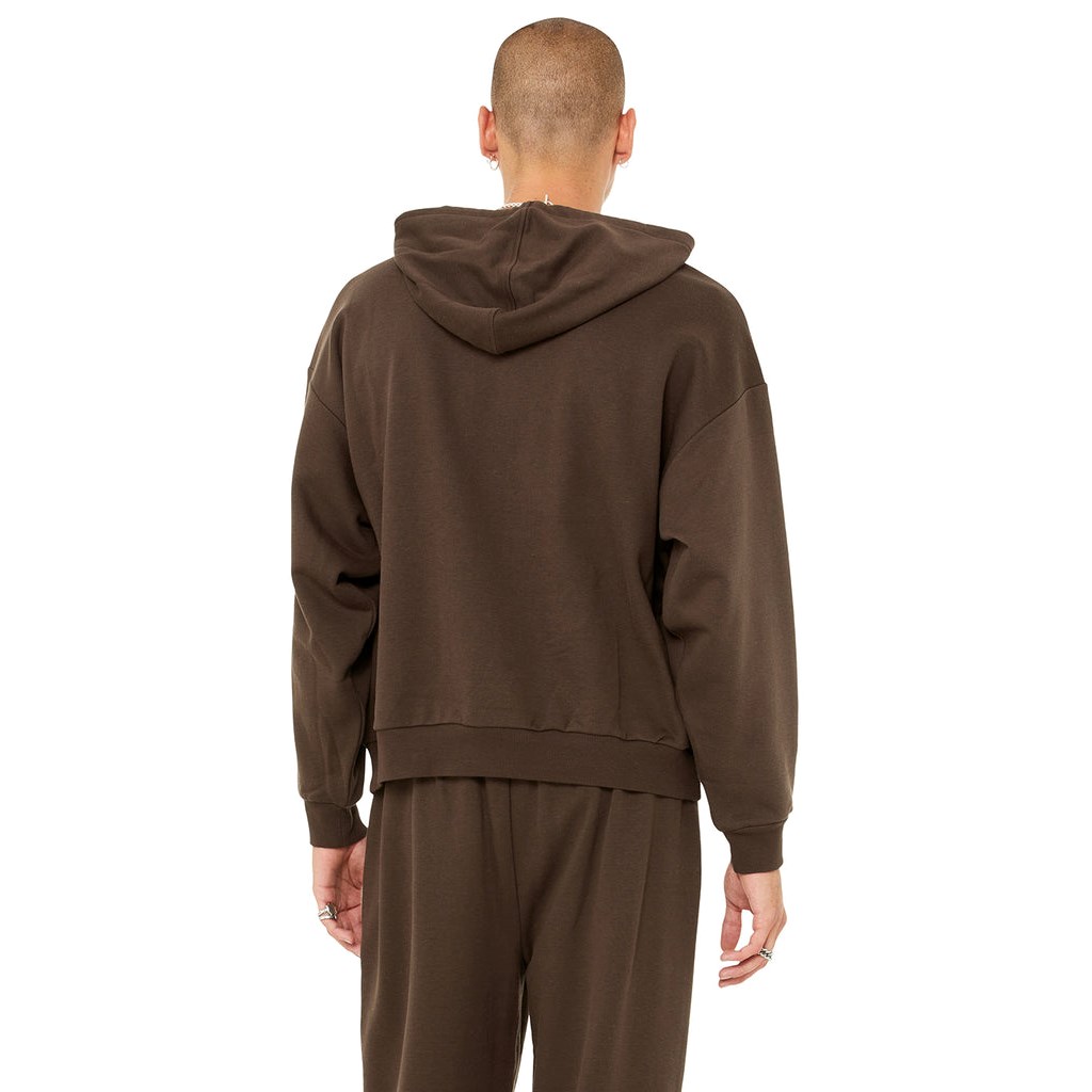 Sudadera Con Capucha Alo Yoga Accolade Hombre Marrom | GRNM57319