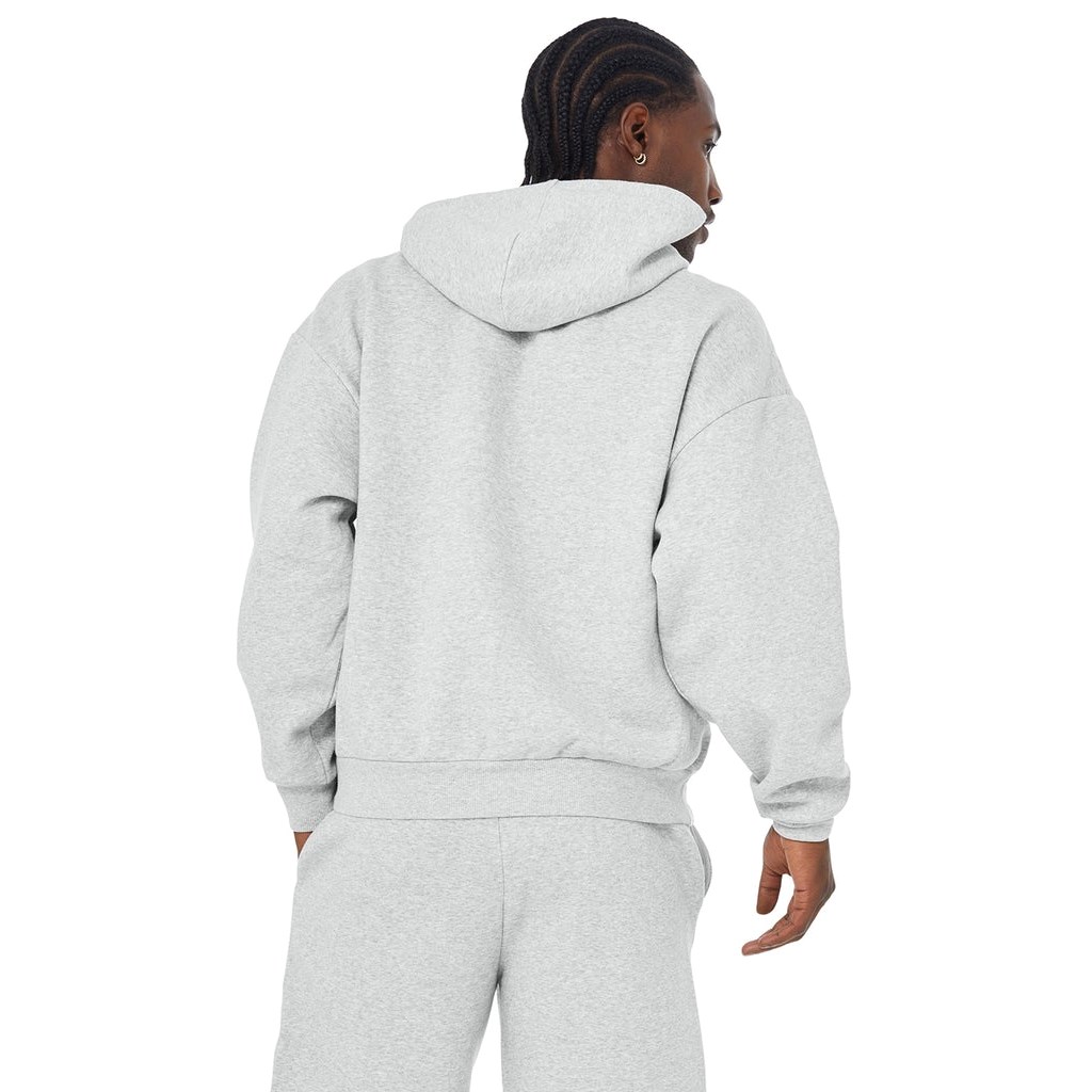 Sudadera Con Capucha Alo Yoga Accolade Hombre Grises | YKDU39270