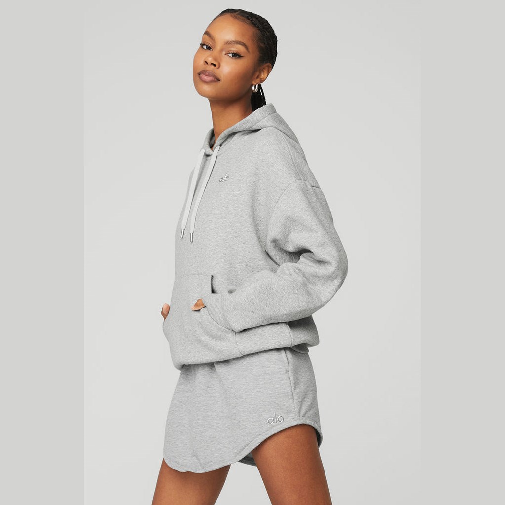 Sudadera Con Capucha Alo Yoga Accolade Mujer Grises | LTPK60429