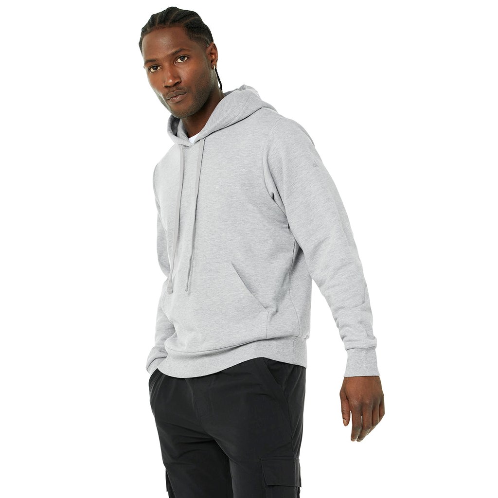 Sudadera Con Capucha Alo Yoga Caliber Hombre Grises | ZDNW05927