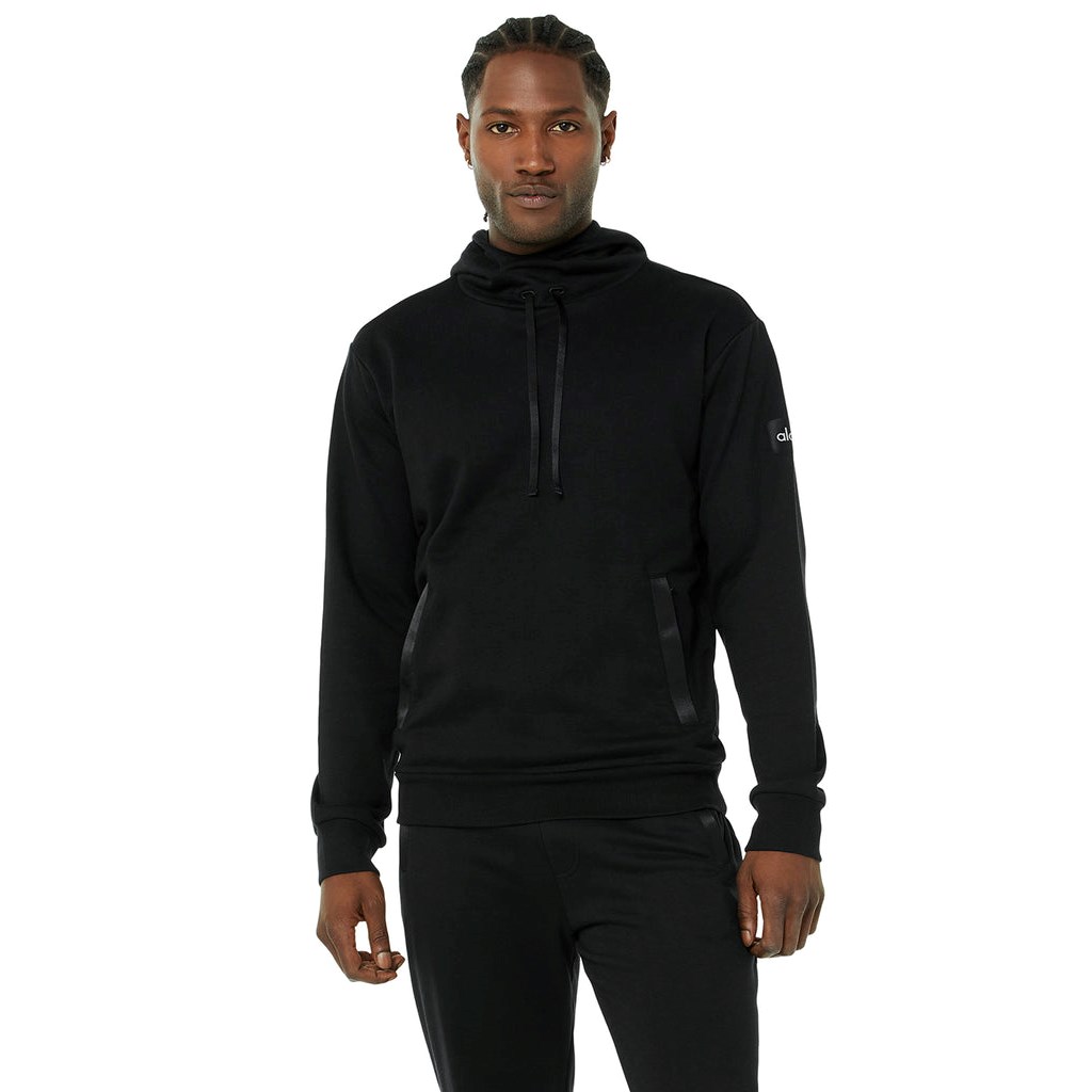 Sudadera Con Capucha Alo Yoga Highline Hombre Negros | GBYQ92853