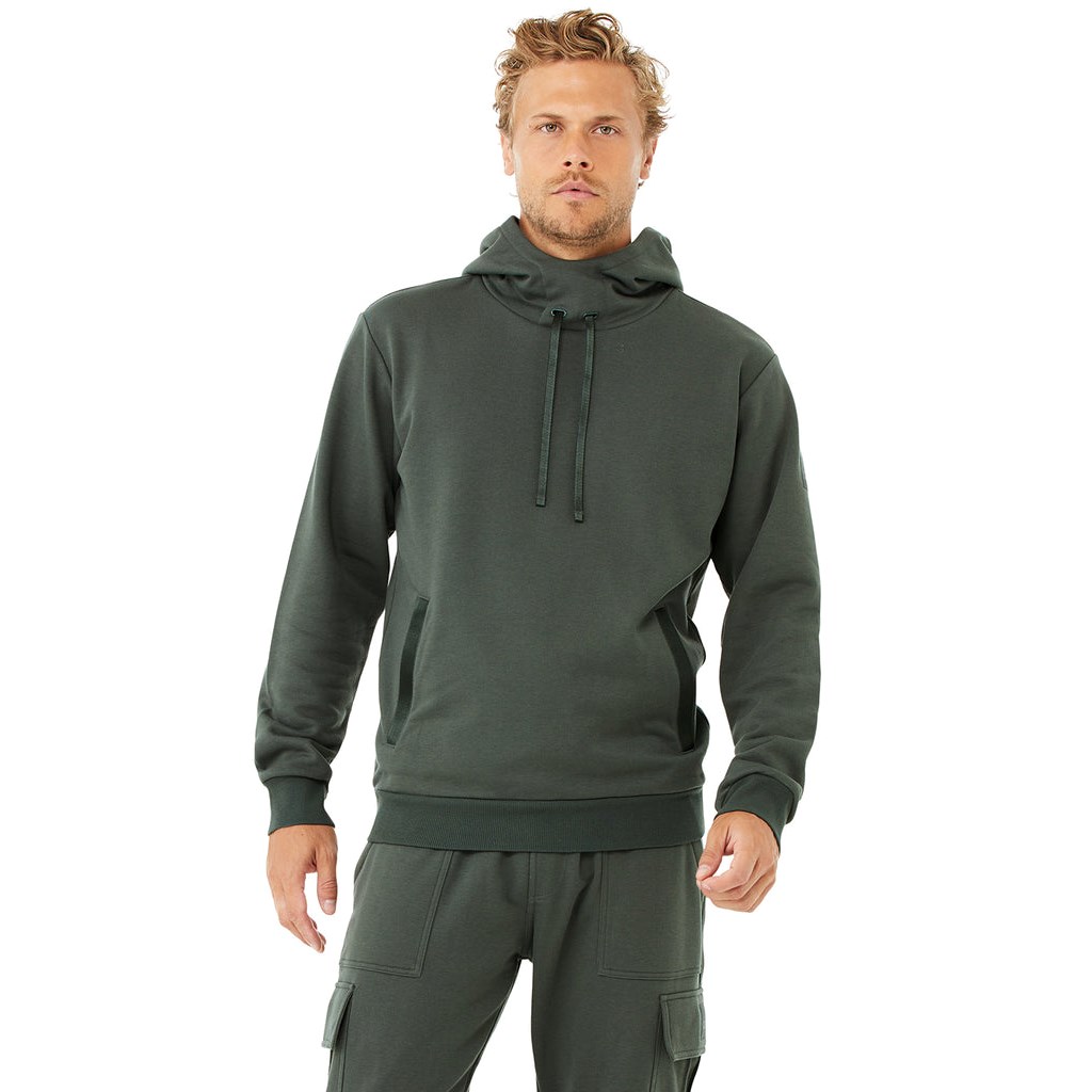 Sudadera Con Capucha Alo Yoga Highline Hombre Verdes | OFNP42750