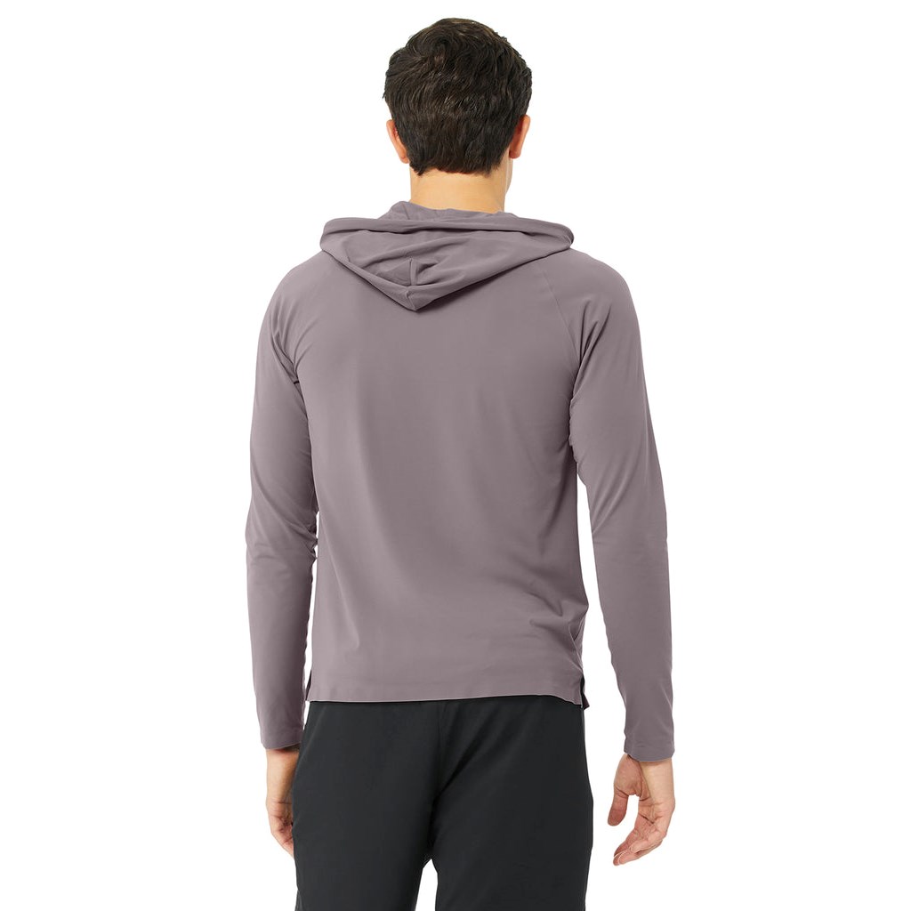 Sudadera Con Capucha Alo Yoga Idol Encapuchado Runner Hombre Morados | DNFP83724
