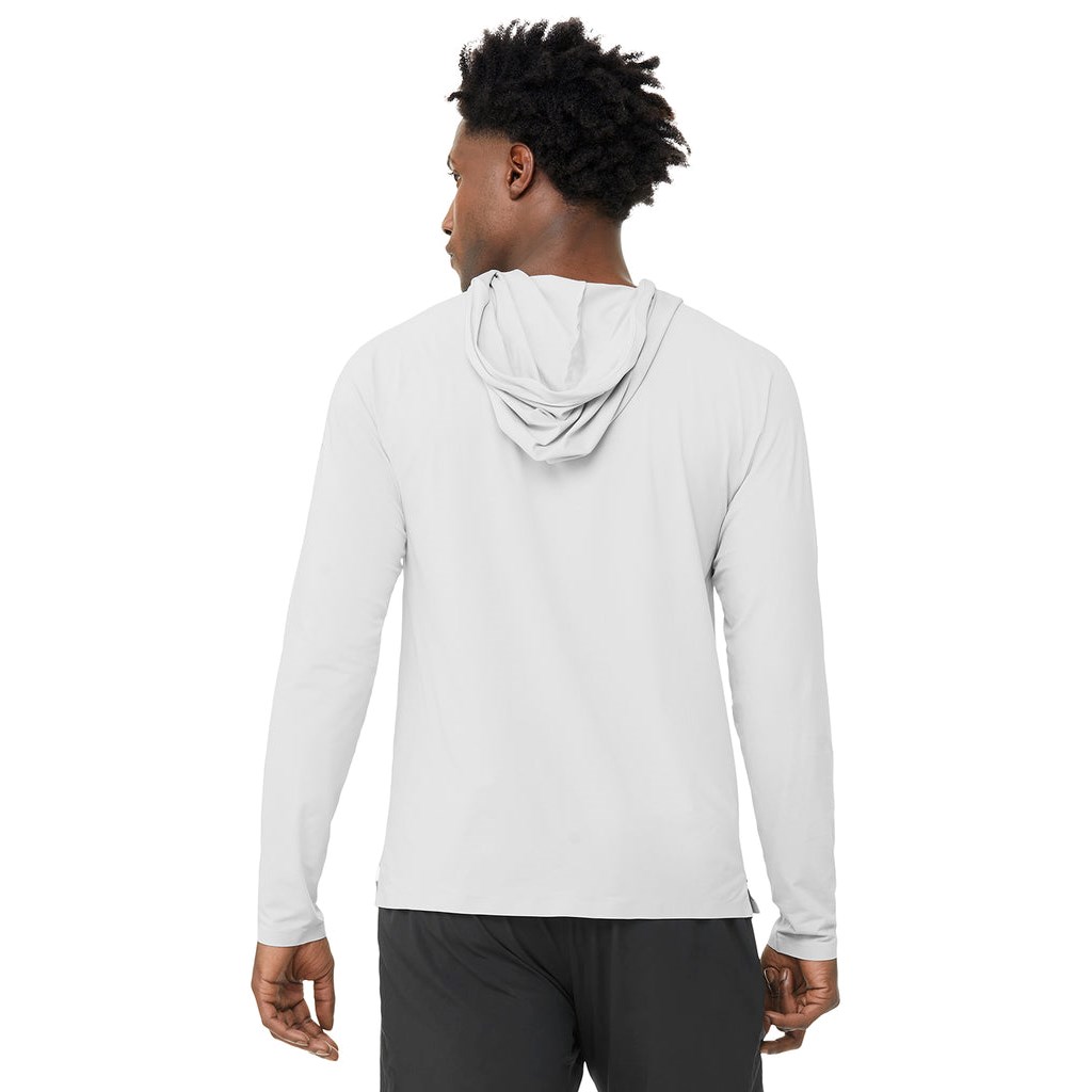 Sudadera Con Capucha Alo Yoga Idol Encapuchado Runner Hombre Grises | YODA67192