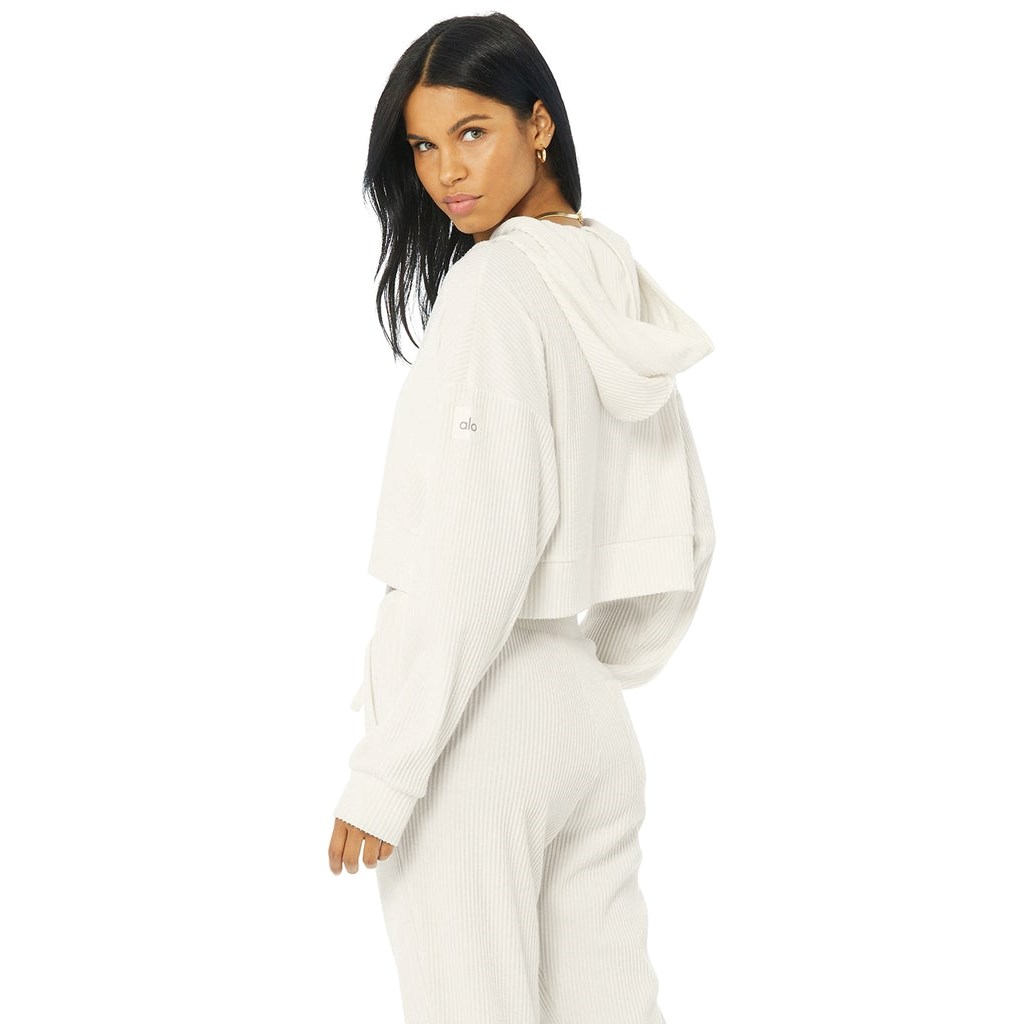 Sudadera Con Capucha Alo Yoga Muse Mujer Blancos | CBTY76421