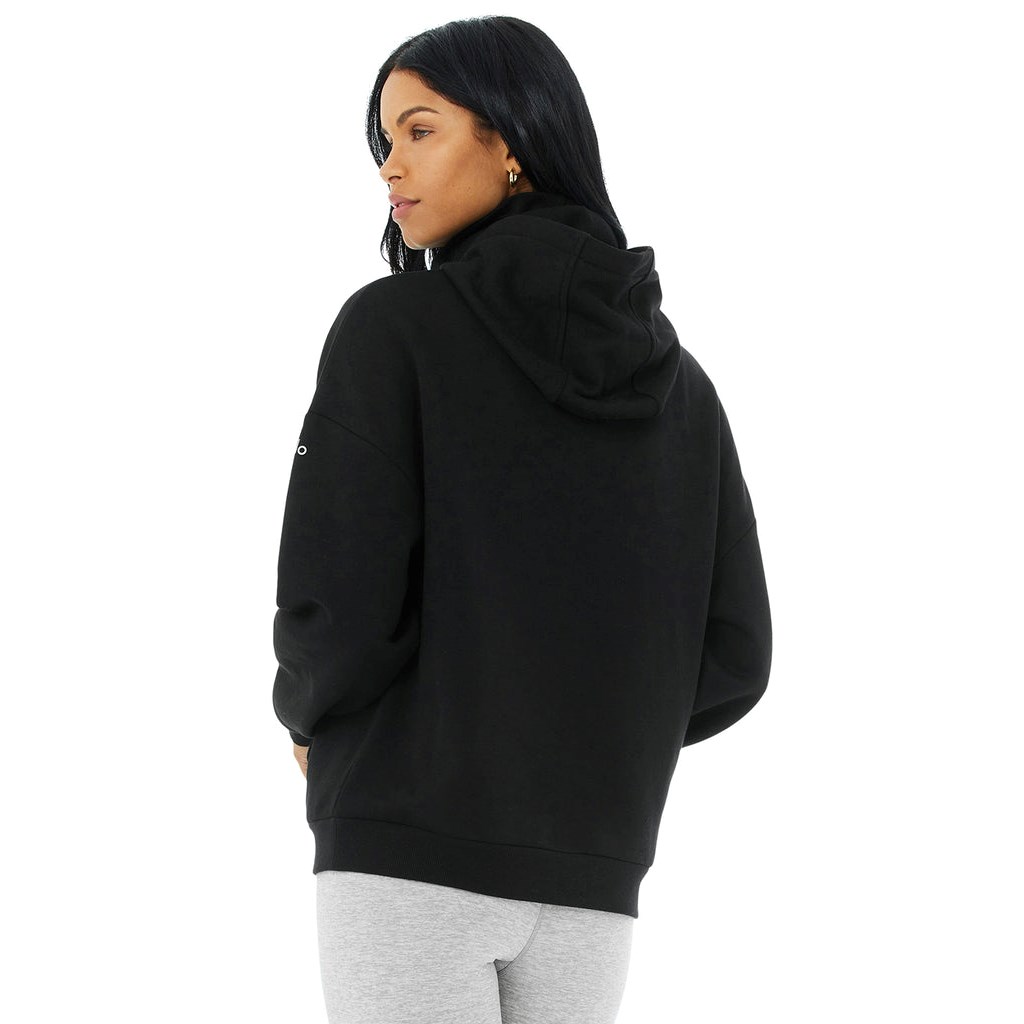 Sudadera Con Capucha Alo Yoga Protection Mujer Negros | XGKA12749