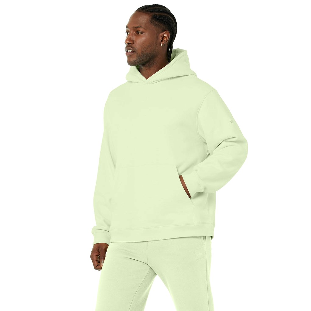 Sudadera Con Capucha Alo Yoga Renown Hombre Verdes | QSMU04182