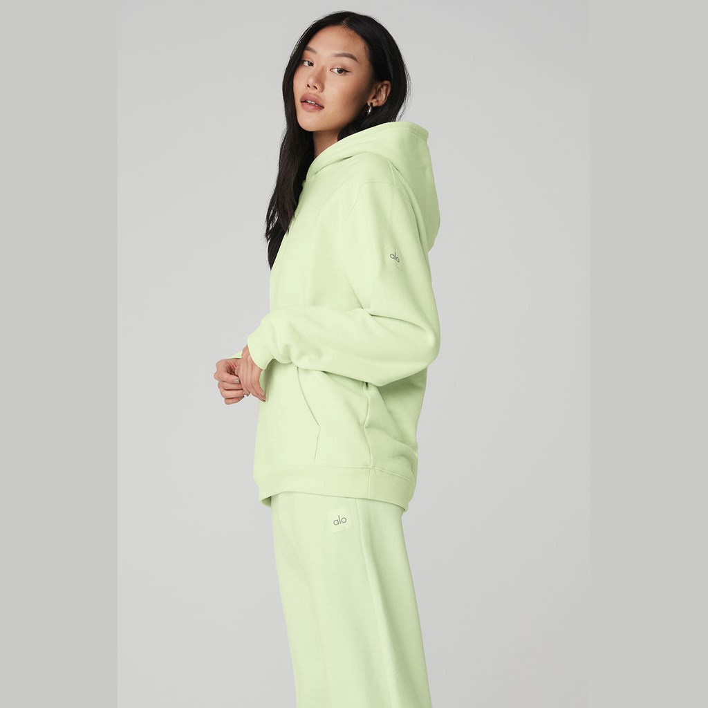 Sudadera Con Capucha Alo Yoga Renown Mujer Verdes | QUDR91587