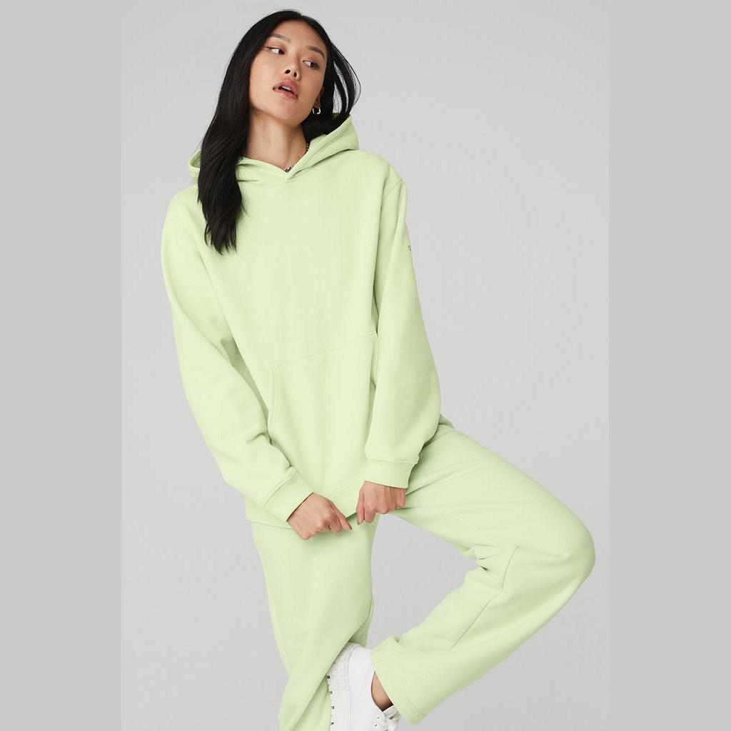 Sudadera Con Capucha Alo Yoga Renown Mujer Verdes | QUDR91587
