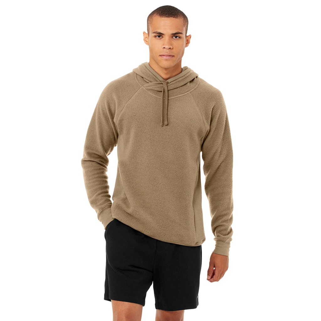 Sudadera Con Capucha Alo Yoga The Triumph Hombre Beige | LPHA62380