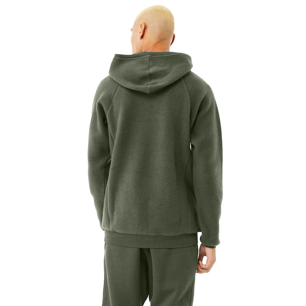 Sudadera Con Capucha Alo Yoga The Triumph Hombre Verdes | PSHE34687