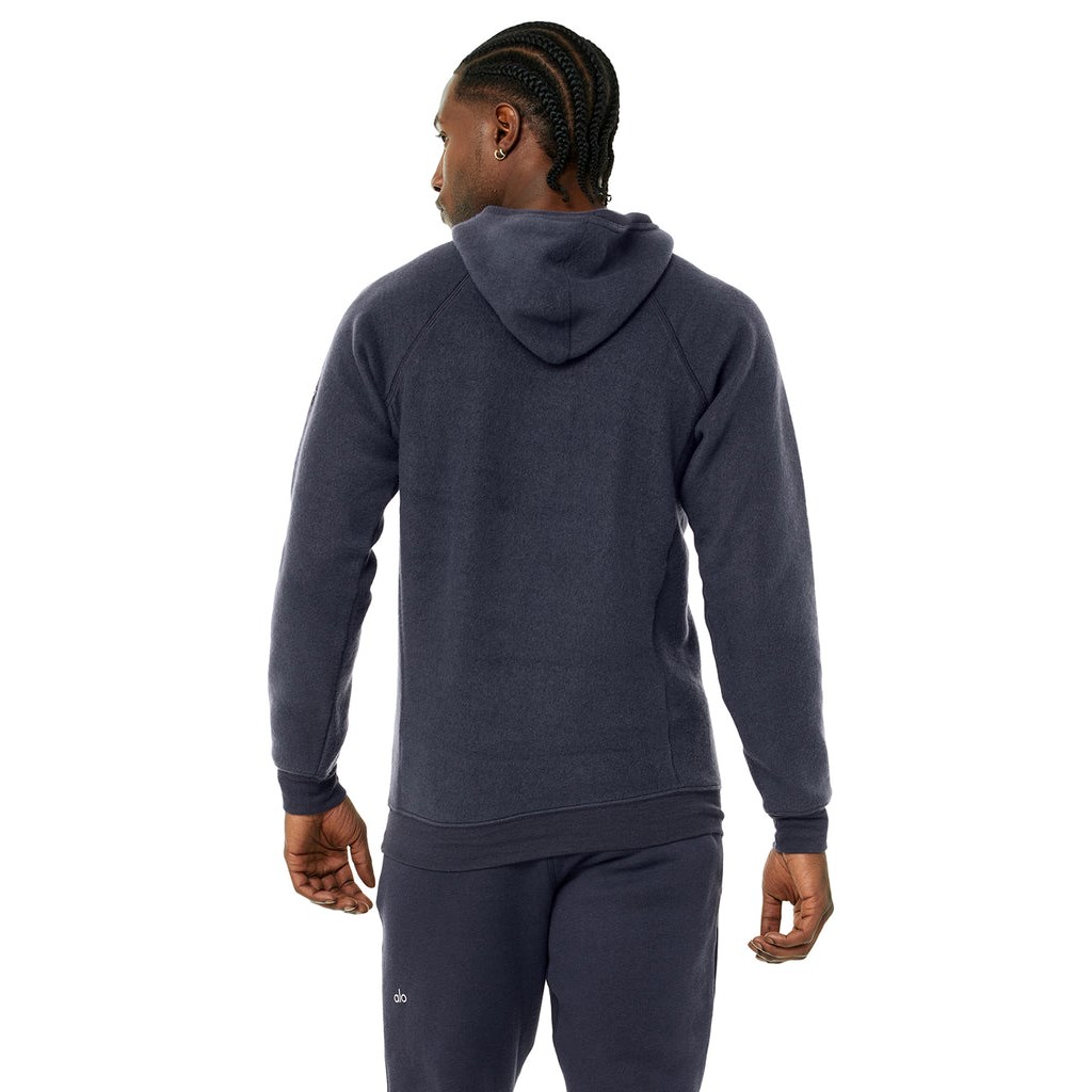 Sudadera Con Capucha Alo Yoga The Triumph Hombre Azules | UNVA28314