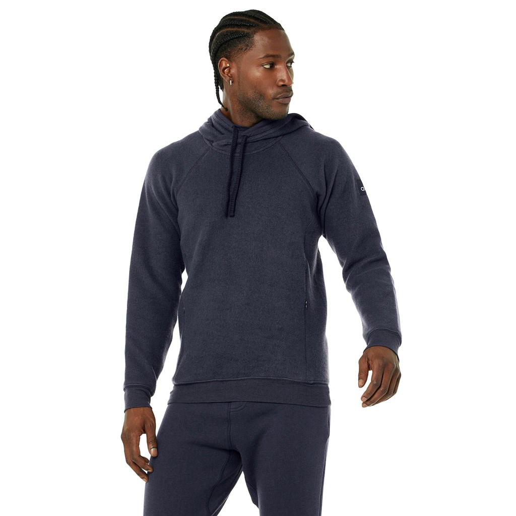 Sudadera Con Capucha Alo Yoga The Triumph Hombre Azules | UNVA28314