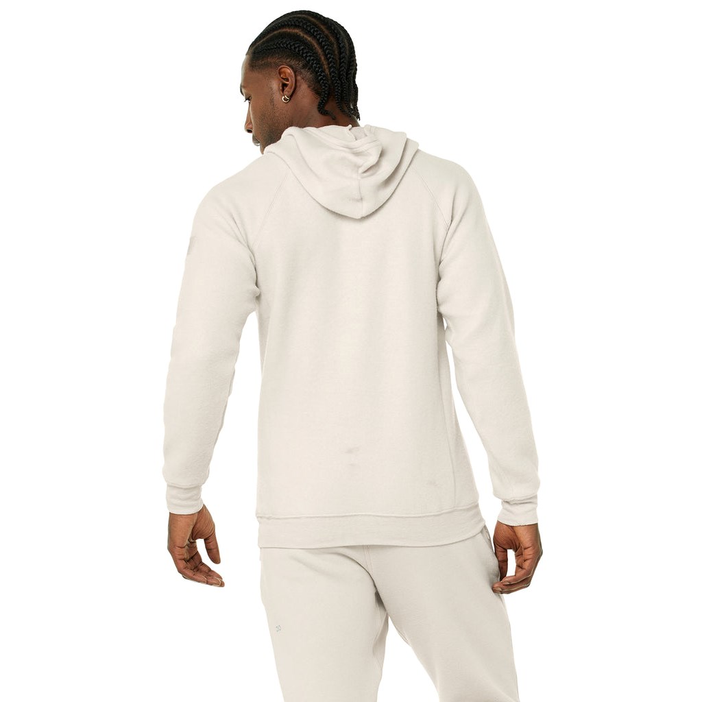 Sudadera Con Capucha Alo Yoga The Triumph Hombre Beige | VDKM01468