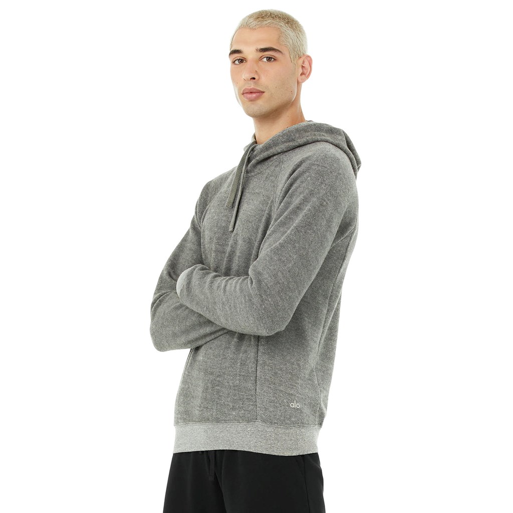 Sudadera Con Capucha Alo Yoga Triumph Hombre Grises | LPVA17502