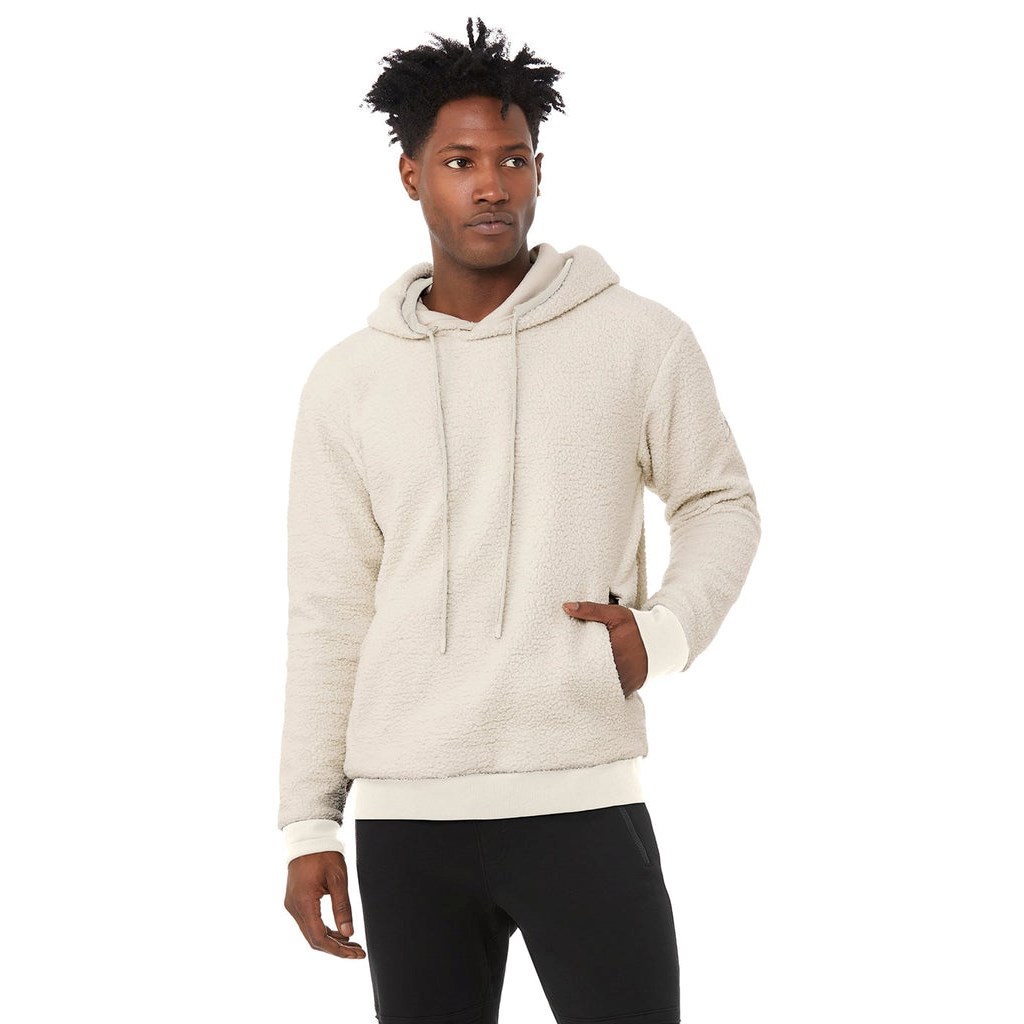 Sudadera Con Capucha Alo Yoga Unisex Sherpa Hombre Beige | KPOQ47930