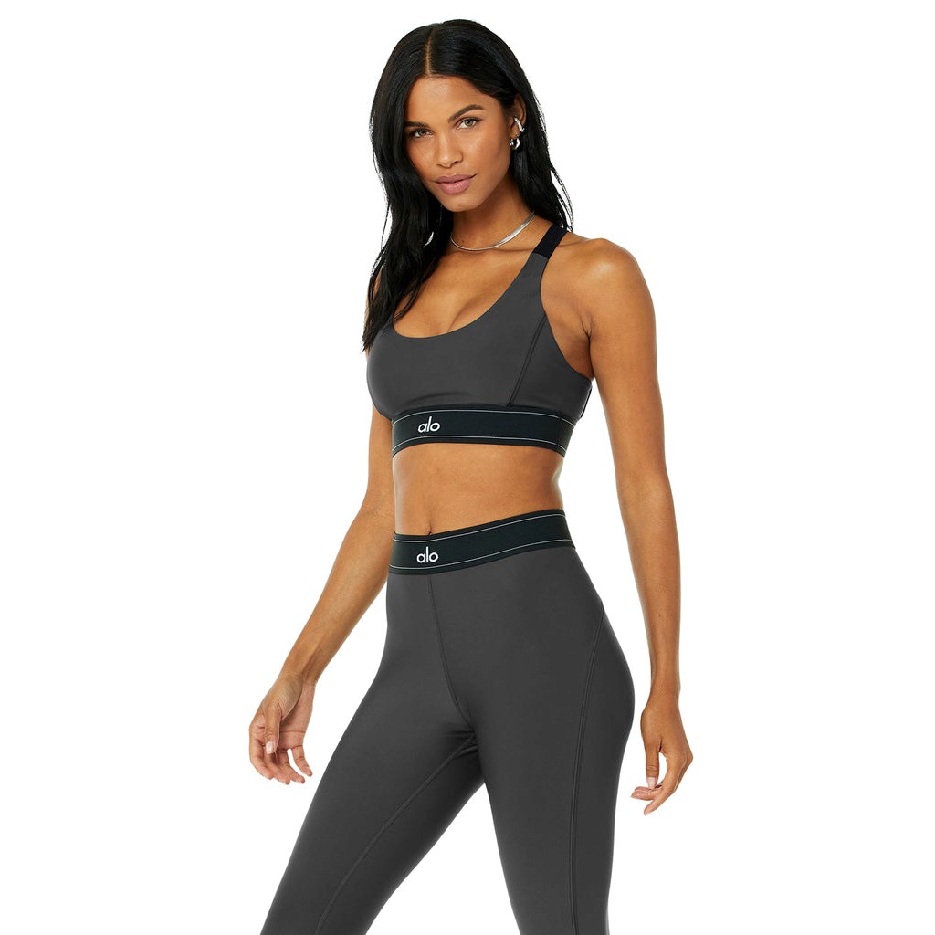 Sujetadores Deportivos Alo Yoga Airlift Suit Up Mujer Grises | DKLN36407