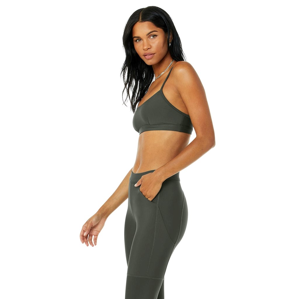 Sujetadores Deportivos Alo Yoga Airlift Intrigue Mujer Verdes | HPEV95426