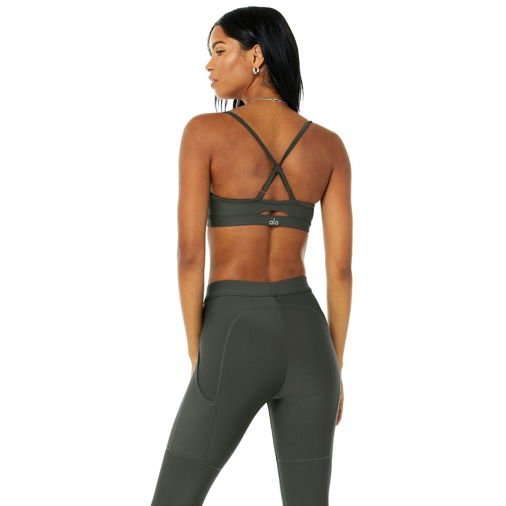 Sujetadores Deportivos Alo Yoga Airlift Intrigue Mujer Verdes | HPEV95426