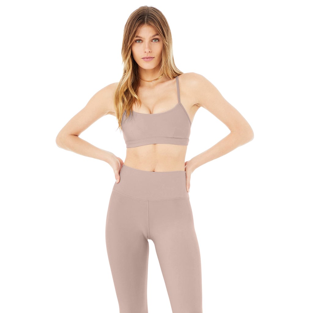 Sujetadores Deportivos Alo Yoga Airlift Intrigue Mujer Rosas | IQUD89741