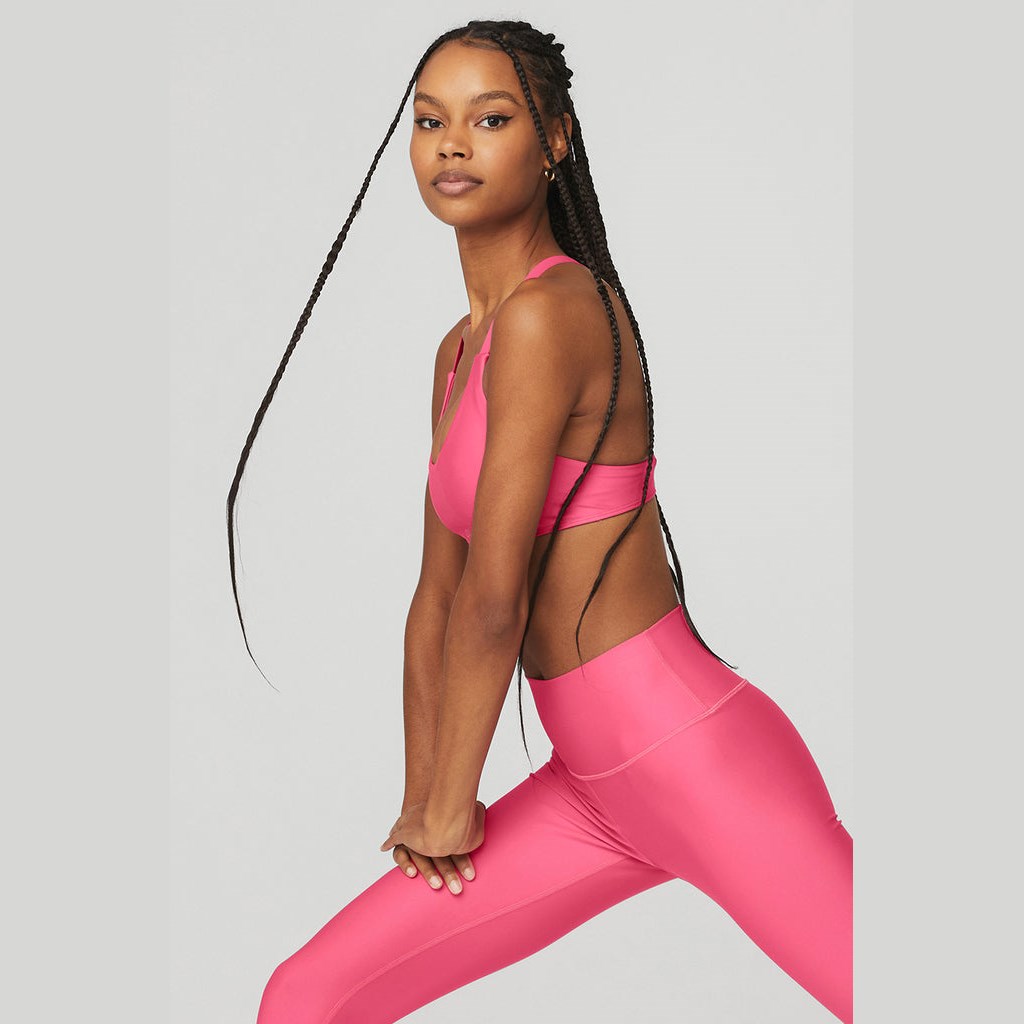 Sujetadores Deportivos Alo Yoga Airlift Take Charge Mujer Rosas | ZCRF87530