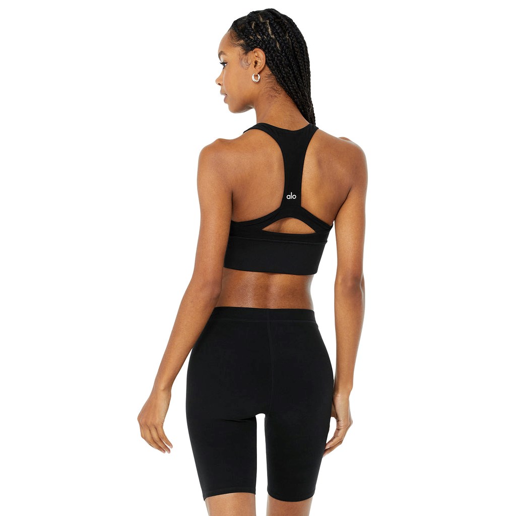 Sujetadores Deportivos Alo Yoga Alosoft Serenity Mujer Negros | HKIR93420