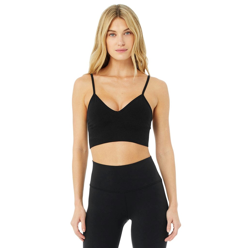 Sujetadores Deportivos Alo Yoga Delight Bralette Mujer Negros | XPKD68914