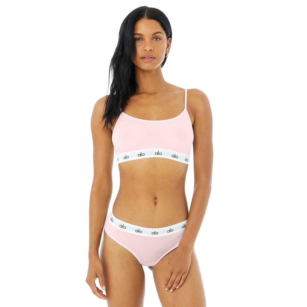 Sujetadores Deportivos Alo Yoga Icon Cami Mujer Rosas | ZTNR63840