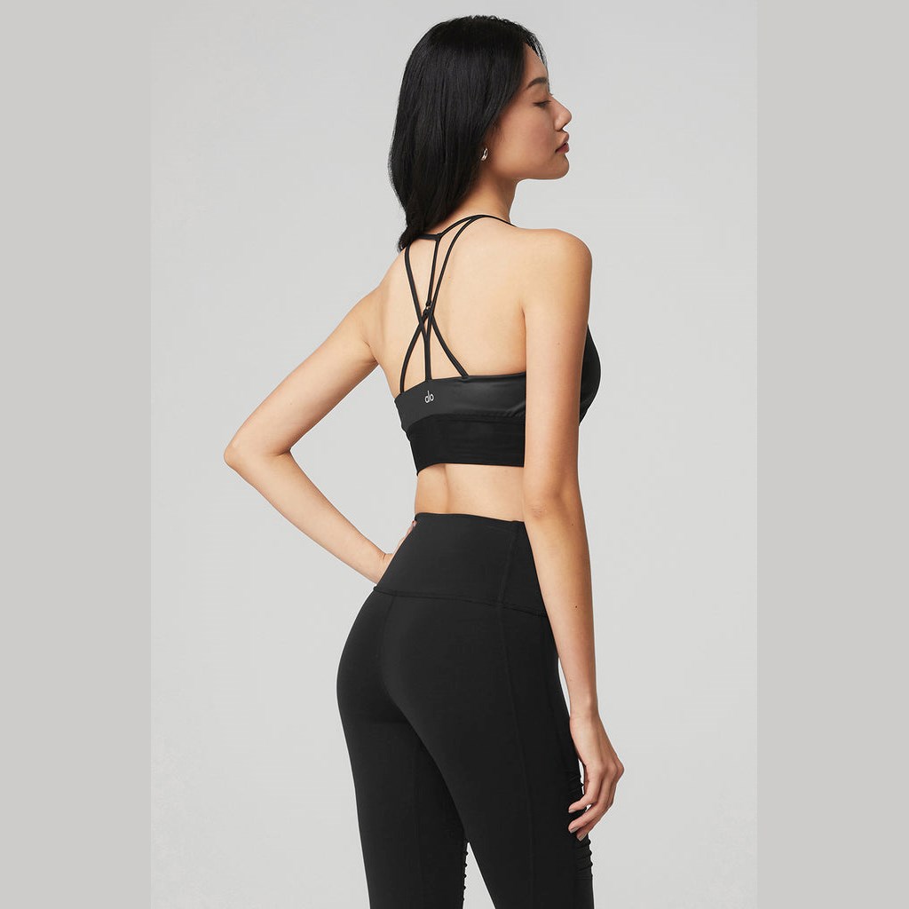 Sujetadores Deportivos Alo Yoga Lavish Mujer Negros | GELQ96035