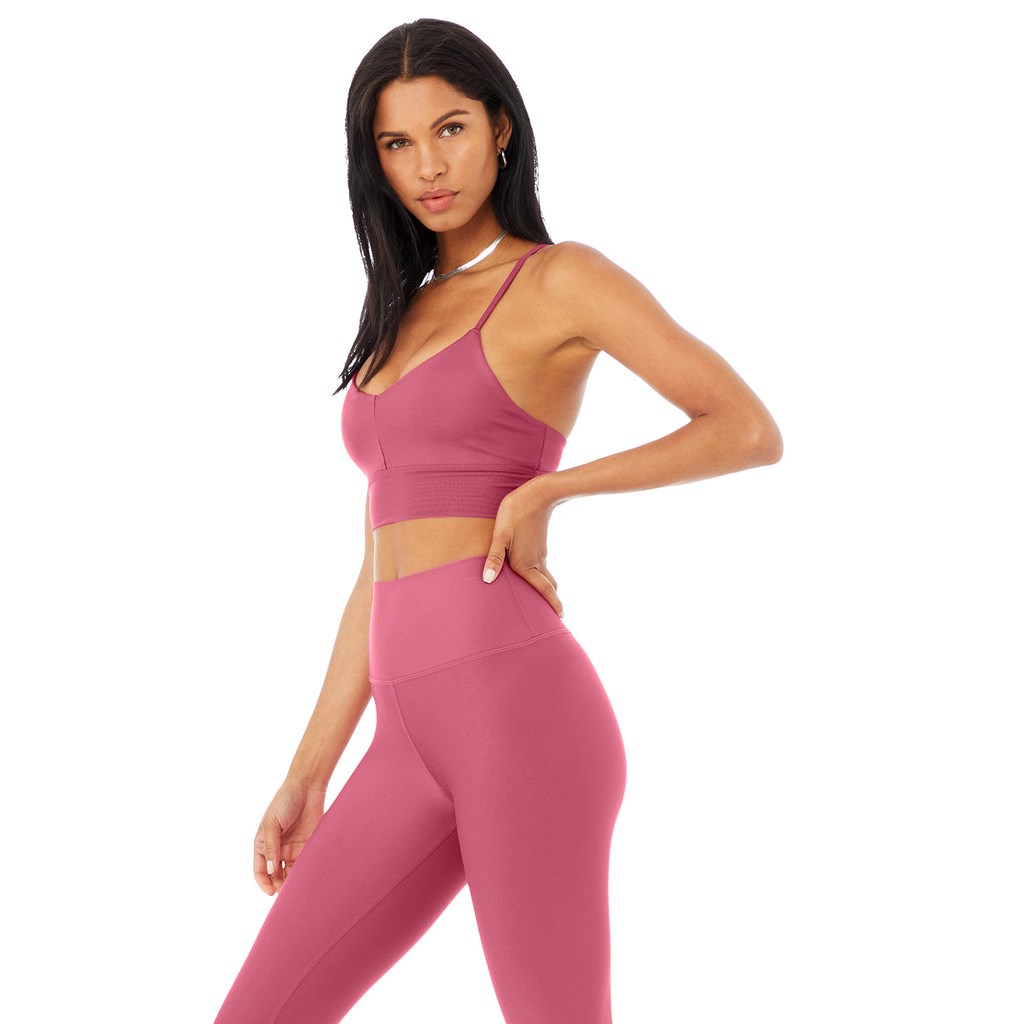 Sujetadores Deportivos Alo Yoga Lavish Mujer Rosas | IECK91635