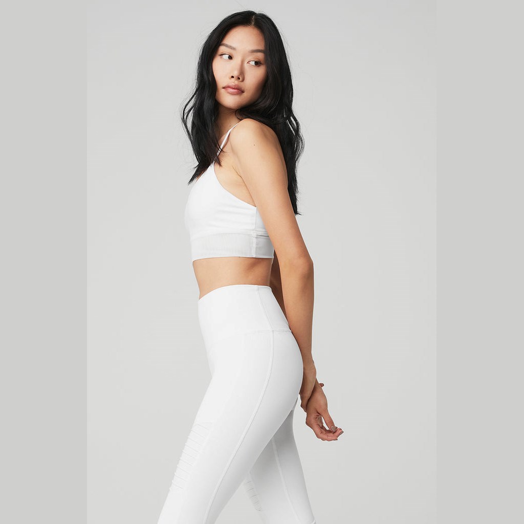 Sujetadores Deportivos Alo Yoga Lavish Mujer Blancos | OKHY89540