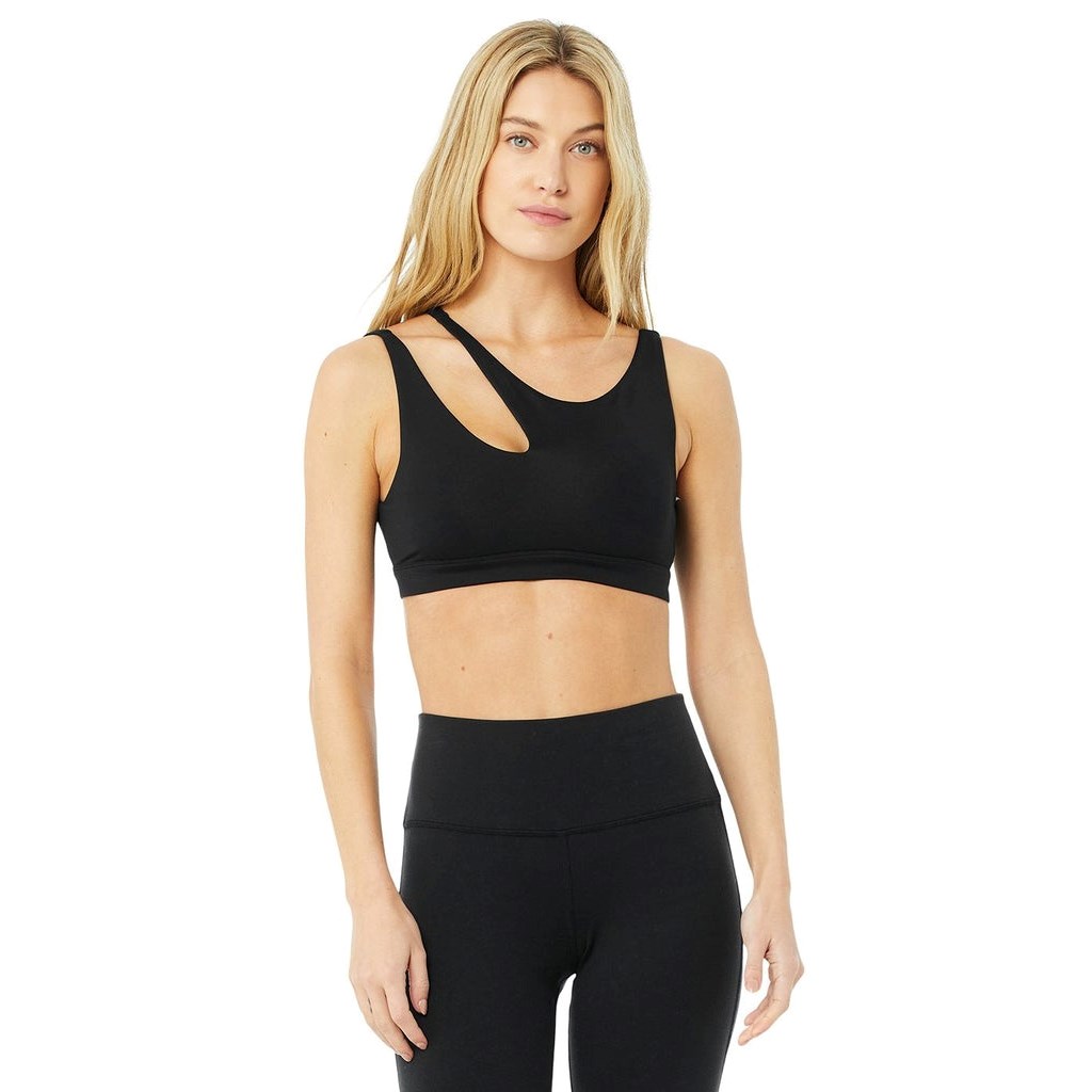 Sujetadores Deportivos Alo Yoga Peak Mujer Negros | WCFJ17243