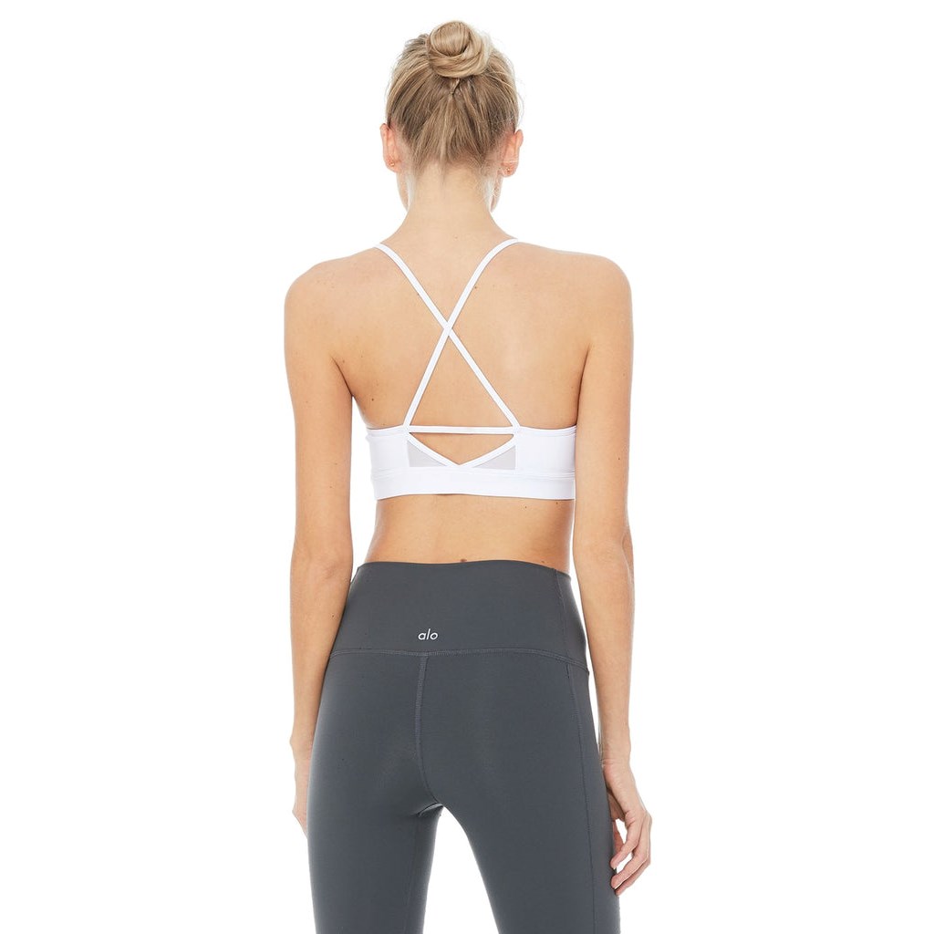Sujetadores Deportivos Alo Yoga Starlet Mujer Blancos | JYTK04318