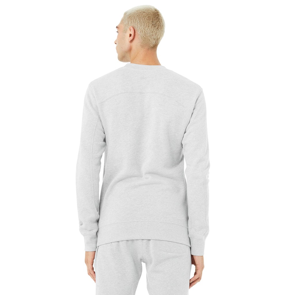 Sweatshirt Alo Yoga Base Long Sleeve Hombre Grises | YLAV29708