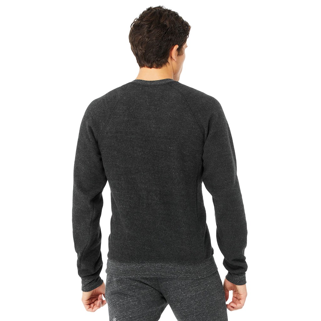 Sweatshirt Alo Yoga Triumph Crew Neck Long Sleeve Hombre Grises | BWHP73124