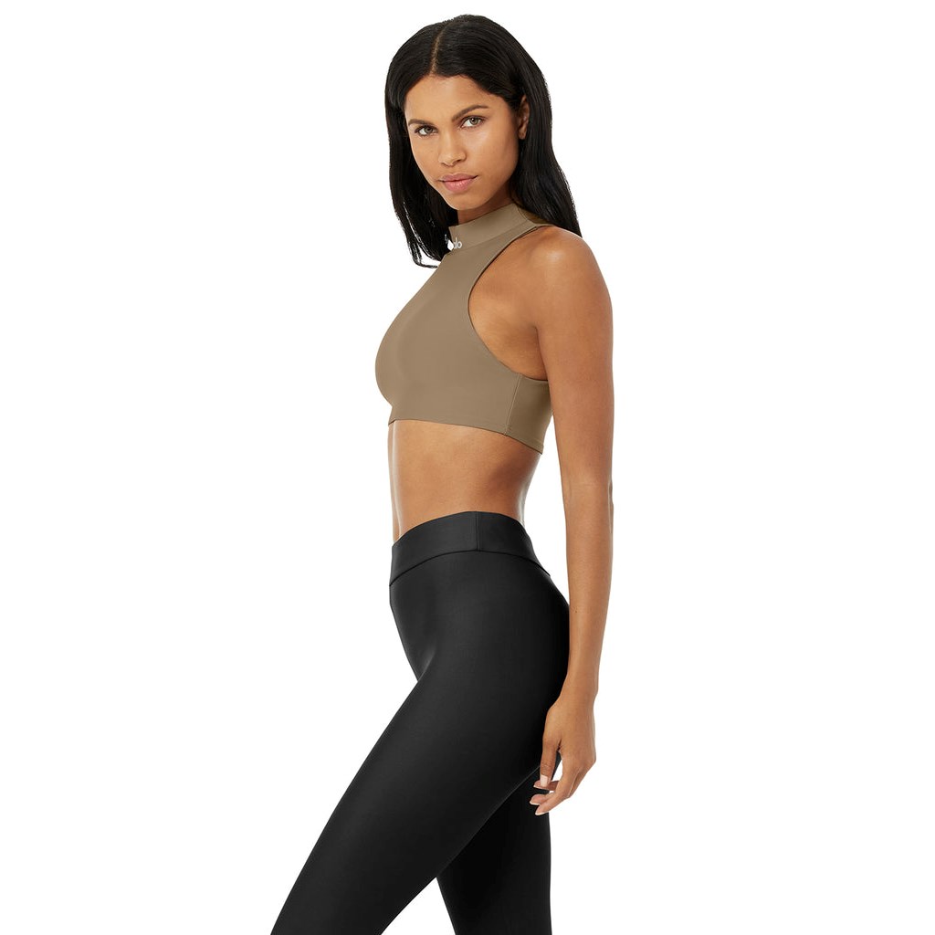 Tank Top Alo Yoga Airlift Fuse Mujer Beige | QEDM09164