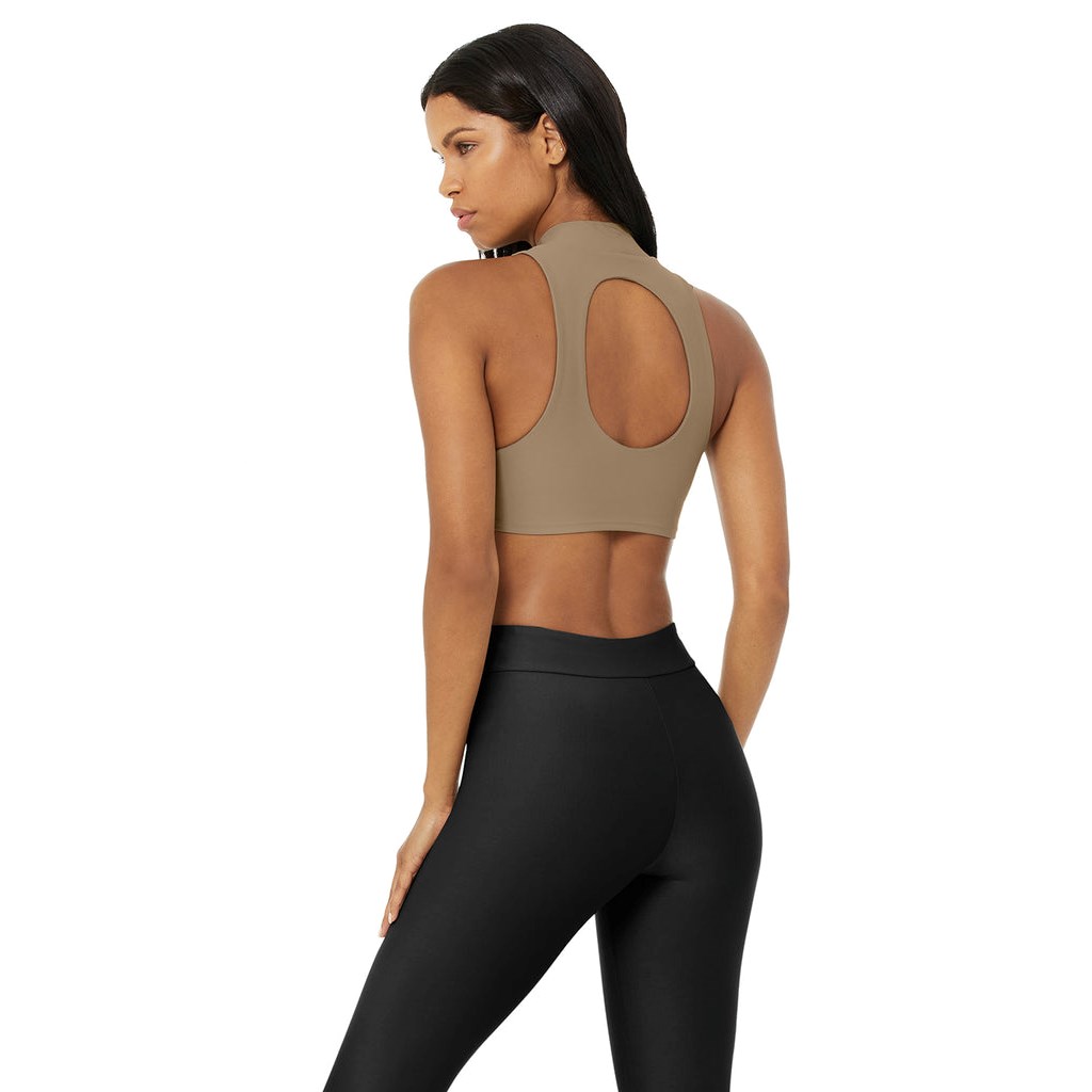 Tank Top Alo Yoga Airlift Fuse Mujer Beige | QEDM09164