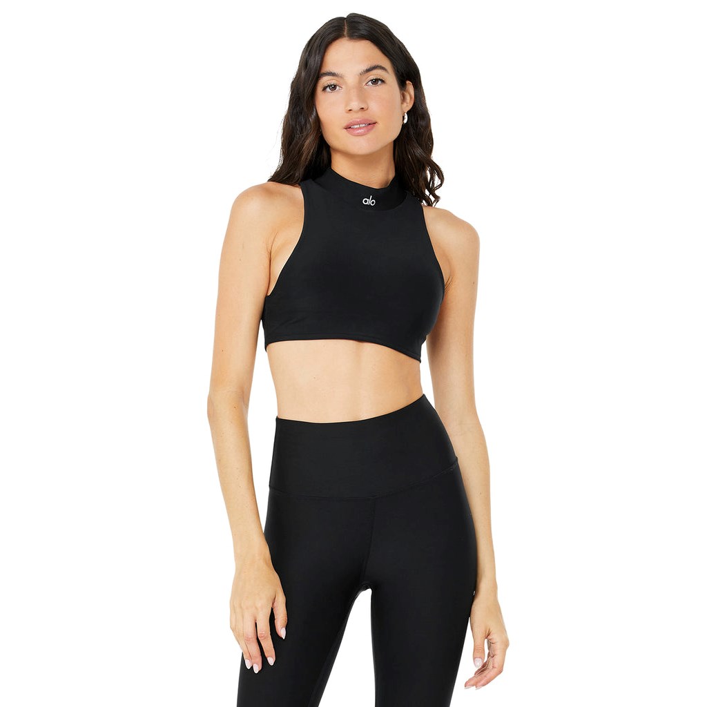 Tank Top Alo Yoga Airlift Fuse Mujer Negros | FJDH23146