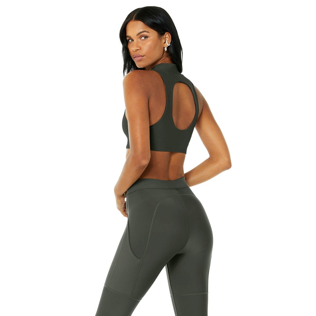Tank Top Alo Yoga Airlift Fuse Mujer Verdes | FNPC41289